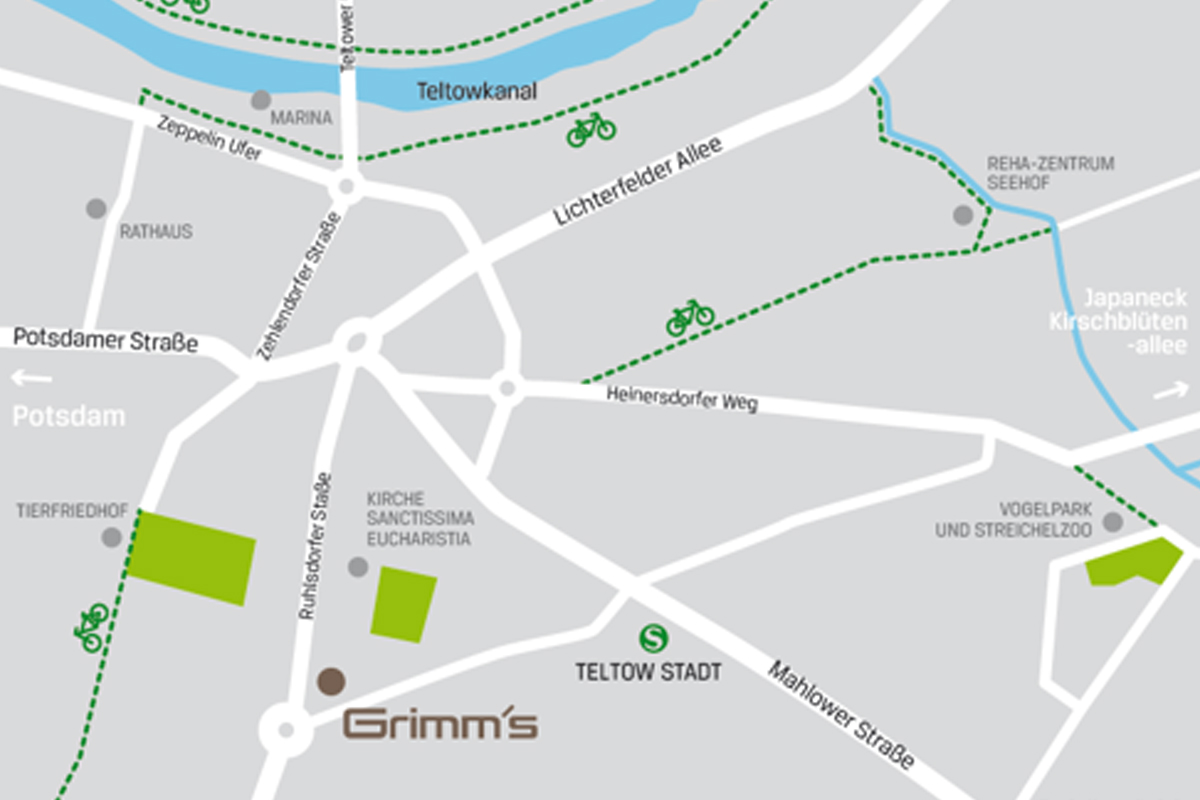 Grimms Hotel BP Anfahrt Kontakt