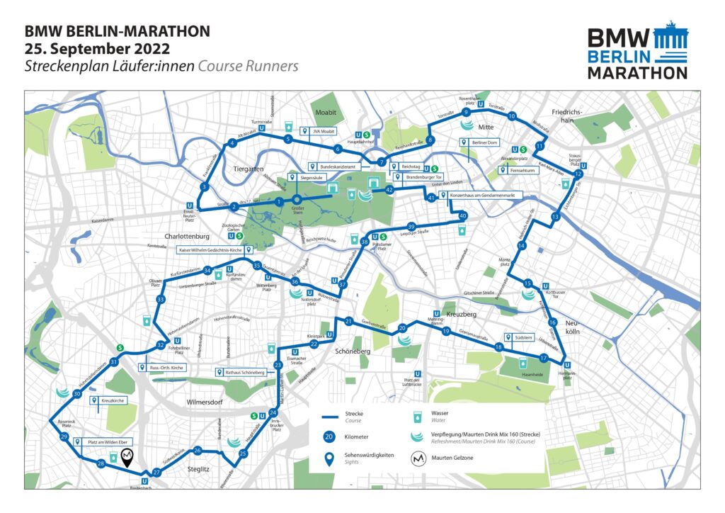 Update: Save the Date - Berlin Marathon starts on September, 25th 4 Berlin Marathon,Grimm's Hotel,Berlin strecke Berlin Marathon
