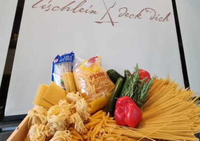 Pastabuffet im Restaurant Tischlein deck Dich