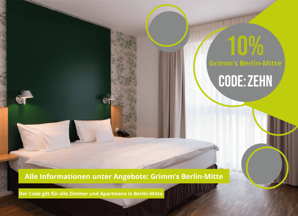 Directbuchnung Rabbatte Grims Berlin Mitte 10% de