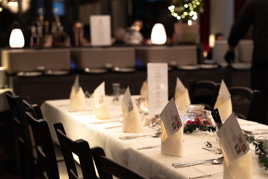 restaurant Tischlein Deck Dich Berlin Potsdamer Platz Weihnchatsfeiern Events