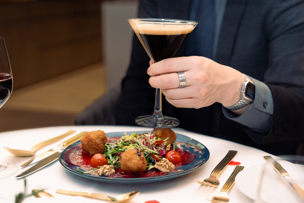 Valentinstag Menu Tischlein deck Dich Restaurant Berlin Potsdamer Platz Restaurant